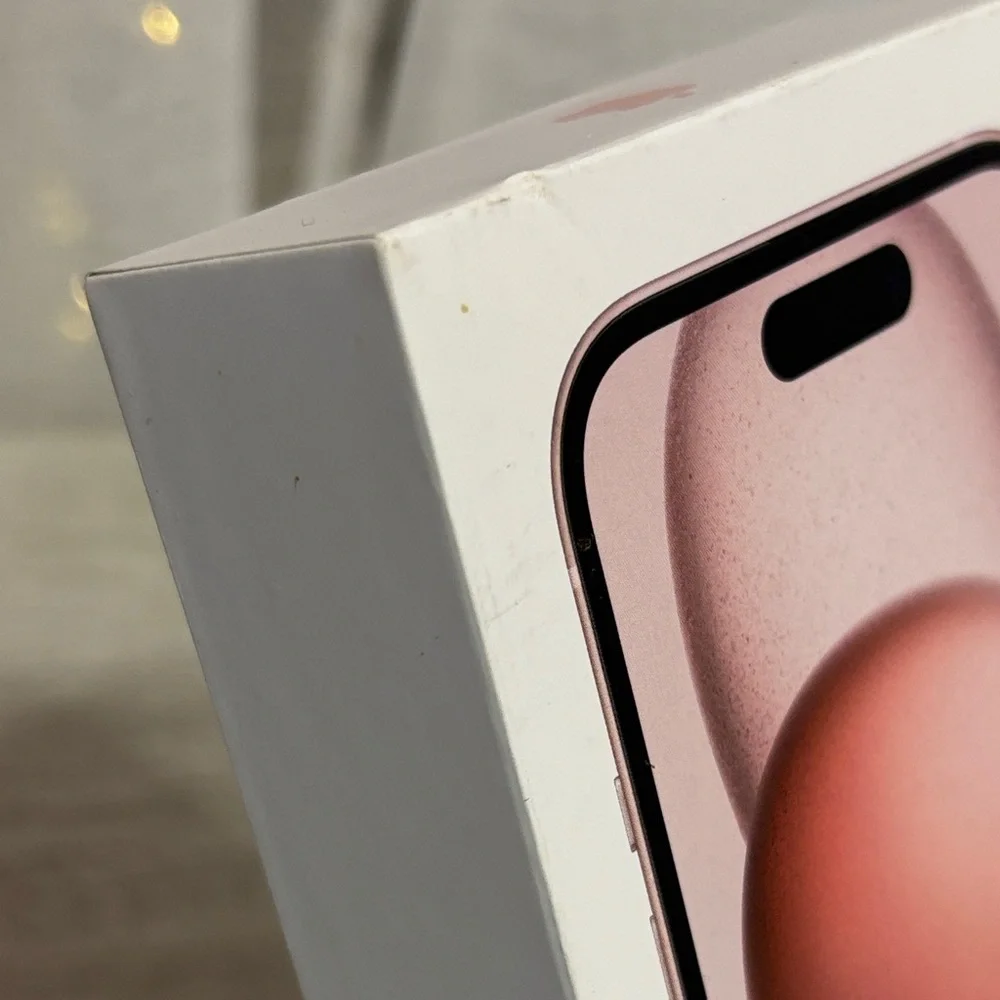 Box Only for Apple iPhone in Rose Gold